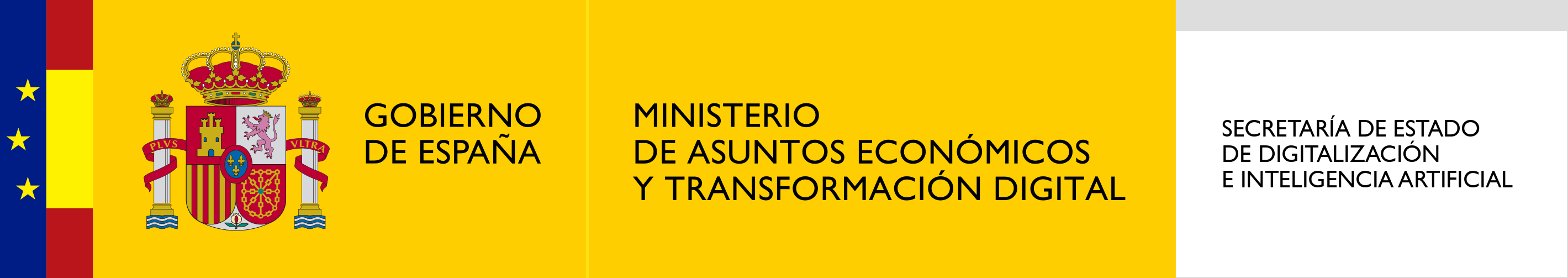Govern d'Espanya|Ministeri d'Assumptes Econòmics i Transformació Digital|Secretaría de Estado para el Avance Digital